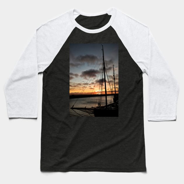 November sunrise Baseball T-Shirt by Violaman